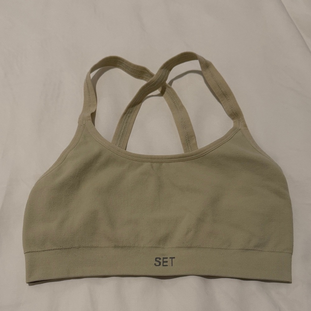 Set Active Sculptflex Box X Bra Oat Milk Size: S